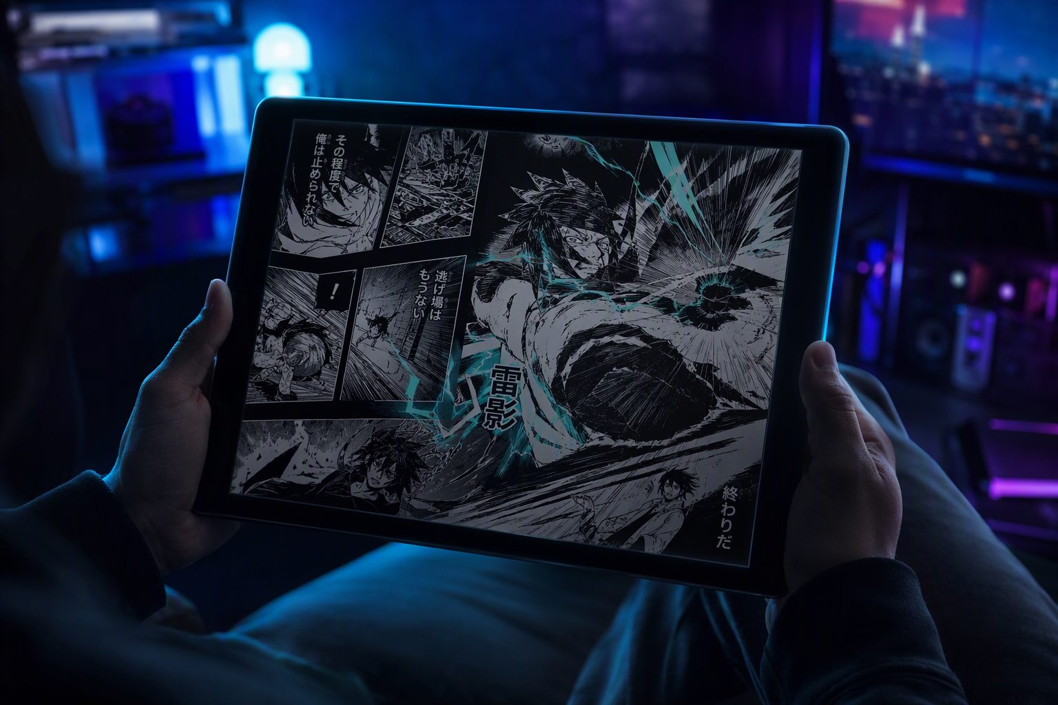 Interactive Manga Reader UI